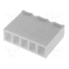 Conector pas semnal, 5 pini, pas pini 3.96mm, mama, MOLEX - 9508051