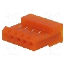 Conector pas semnal, 5 pini, pas pini 3.96mm, mama, TE Connectivity - 3-640426-5
