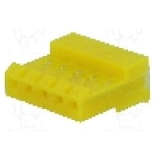 Conector pas semnal, 5 pini, pas pini 3.96mm, mama, TE Connectivity - 3-640427-5