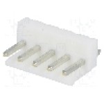 Conector pas semnal, 5 pini, pas pini 3.96mm, tata, JST - B5P-VH (LF)(SN)