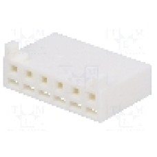 Conector pas semnal, 6 pini, pas pini 3.96mm, mama, MOLEX - 430610006