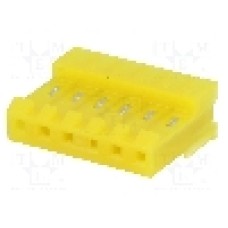 Conector pas semnal, 6 pini, pas pini 3.96mm, mama, TE Connectivity - 3-640427-6