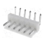 Conector pas semnal, 6 pini, pas pini 3.96mm, tata, JST - B6PS-VH (LF)(SN)