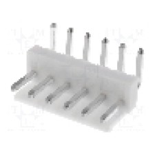 Conector pas semnal, 6 pini, pas pini 3.96mm, tata, JST - B6PS-VH (LF)(SN)