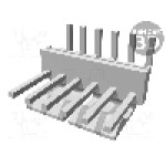 Conector pas semnal, 6 pini, pas pini 3.96mm, tata, MOLEX - 26605060