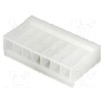 Conector pas semnal, 7 pini, pas pini 3.96mm, mama, MOLEX - 9501071 Conector pas semnal, 7 pini, pas pini 3.96mm, mama, MOLEX - 9501071