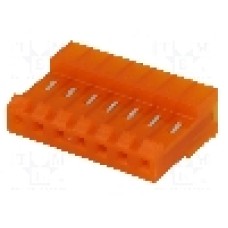 Conector pas semnal, 7 pini, pas pini 3.96mm, mama, TE Connectivity - 3-640426-7