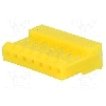 Conector pas semnal, 7 pini, pas pini 3.96mm, mama, TE Connectivity - 3-640427-7