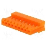 Conector pas semnal, 9 pini, pas pini 3.96mm, mama, TE Connectivity - 3-640426-9