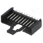 Conector semnal, 10 pini, pas 2.5mm, serie Minimodul, LUMBERG - 2,5 MSF 10