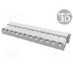 Conector semnal, 12 pini, pas 2.5mm, serie SPOX, MOLEX - 50-37-5123 Conector semnal, 12 pini, pas 2.5mm, serie SPOX, MOLEX - 50-37-5123