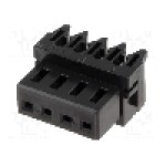 Conector semnal, 4 pini, pas 2.5mm, serie NR, JST - 04NR-E4K
