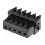 Conector semnal, 5 pini, pas 2.5mm, serie NR, JST - 05NR-E4K