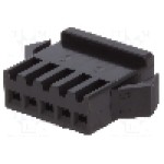 Conector semnal, 5 pini, pas 2.5mm, serie SM, JST - SMP-05V-BC