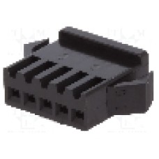 Conector semnal, 5 pini, pas 2.5mm, serie SM, JST - SMP-05V-BC