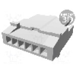 Conector semnal, 6 pini, pas 2.5mm, serie EI, TE Connectivity - 172211-6