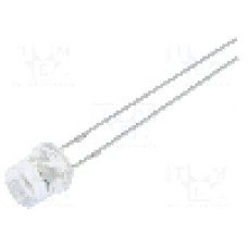 Dioda CRLED 5mm, galbena, plat, 12V, OPTOSUPPLY - OSY5MA57E1A-CRLED14