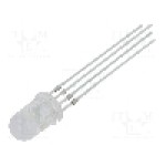 Dioda LED 4.9mm, RGB, convex, 1.8...2.6/2.7...3.6/2.7...3.6V, OPTOSUPPLY - OSTAMC51A5A Dioda LED 4.9mm, RGB, convex, 1.8...2.6/2.7...3.6/2.7...3.6V, OPTOSUPPLY - OSTAMC51A5A