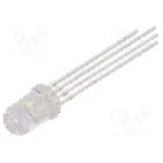 Dioda LED 5mm, RGB, convex, 1.6...2.5/2.8...3.8/2.8...3.8V, LUCKYLIGHT - LL-509RGBC2E-006 Dioda LED 5mm, RGB, convex, 1.6...2.5/2.8...3.8/2.8...3.8V, LUCKYLIGHT - LL-509RGBC2E-006