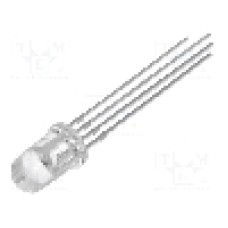 Dioda LED 5mm, RGB, convex, 1.6...2.6/2.8...3.8/2.8...3.8V, LUCKYLIGHT - LL-509RGBC2E-002 Dioda LED 5mm, RGB, convex, 1.6...2.6/2.8...3.8/2.8...3.8V, LUCKYLIGHT - LL-509RGBC2E-002