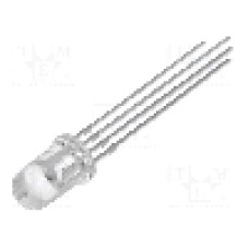 Dioda LED 5mm, RGB, convex, 1.6...2.6/2.8...3.8/2.8...3.8V, LUCKYLIGHT - LL-509RGBC2E-004 Dioda LED 5mm, RGB, convex, 1.6...2.6/2.8...3.8/2.8...3.8V, LUCKYLIGHT - LL-509RGBC2E-004