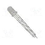 Dioda LED 5mm, RGB, convex, 2...2.2V, NTE Electronics - NTE30155 Dioda LED 5mm, RGB, convex, 2...2.2V, NTE Electronics - NTE30155