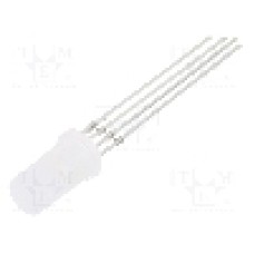 Dioda LED 5mm, RGB, plat, 1.8...2.6/2.8...3.6/2.8...3.6V, OPTOSUPPLY - OSTAMC5TE2A