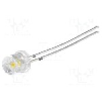 Dioda LED 5mm, alb cald, concav, 2.9...3.6V, OPTOSUPPLY - OSM5DK5MC1B