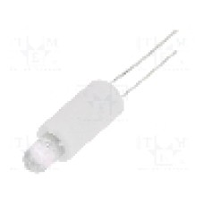 Dioda LED 5mm, alb cald, convex, 1.2...1.5V, OPTOSUPPLY - OSM5DK5111A-1V