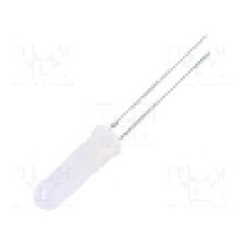Dioda LED 5mm, alb cald, convex, 2.7...3.4V, OPTOSUPPLY - OSM5DK6EE2A