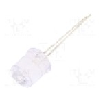 Dioda LED 5mm, alb cald, convex, 2.9...3.6V, OPTOSUPPLY - OSM5DK5201A