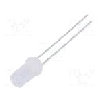 Dioda LED 5mm, alb cald, plat, 2.7...3.4V, OPTOSUPPLY - OSMMD25TK2A