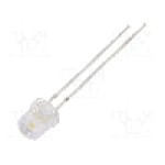 Dioda LED 5mm, alb cald, plat, 2.9...3.6V, OPTOSUPPLY - OSM2DK57E1A-LM