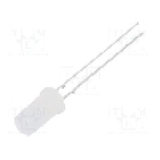 Dioda LED 5mm, alb rece, plat, 2.7...3.4V, OPTOSUPPLY - OSWWD25TK2A