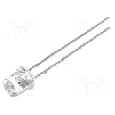 Dioda LED 5mm, galben-verde, plat, 1.8...2.4V, OPTOSUPPLY - OSUG53E1A-JK