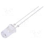 Dioda LED 5mm, galbena, convex, 1.8...2.6V, OPTOSUPPLY - OSY5PA5C31C