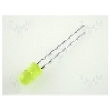 Dioda LED 5mm, galbena, convex, 2.1...2.5V, KINGBRIGHT ELECTRONIC - L-53YD Dioda LED 5mm, galbena, convex, 2.1...2.5V, KINGBRIGHT ELECTRONIC - L-53YD