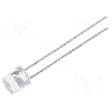 Dioda LED 5mm, galbena, plat, 1.8...2.4V, OPTOSUPPLY - OSYL53E1A-IJ