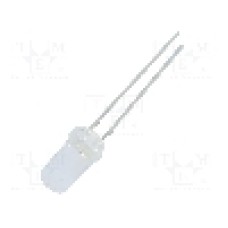 Dioda LED 5mm, galbena, plat, 1.8...2.6V, OPTOSUPPLY - OS5YEA5TC5A