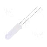Dioda LED 5mm, portocalie, convex, 1.8...2.6V, OPTOSUPPLY - OSO5JA6EE2A