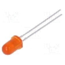 Dioda LED 5mm, portocalie, convex, 1.95...2.3V, KINGBRIGHT ELECTRONIC - L-7113ND Dioda LED 5mm, portocalie, convex, 1.95...2.3V, KINGBRIGHT ELECTRONIC - L-7113ND