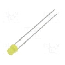 Dioda LED 5mm, roşie, convex, 1.8...2.6V, OPTOSUPPLY - OSR5PA5201A