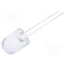 Dioda LED 5mm, roşie, convex, 2.1...2.6V, OPTOSUPPLY - OS5REA5A31A-T