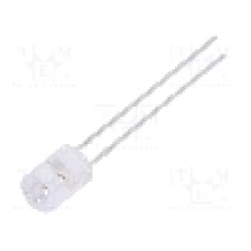 Dioda LED 5mm, roşie, plat, 1.6...2.4V, LUCKYLIGHT - LL-503VC2Q-4C