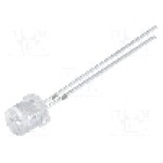 Dioda LED 5mm, roşie, plat, 1.8...2.6V, OPTOSUPPLY - OSR5RU57E1A
