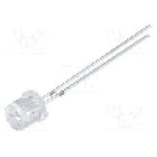 Dioda LED 5mm, roşie, plat, 1.8...2.6V, OPTOSUPPLY - OSR5RU57E1A