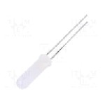 Dioda LED 5mm, roz, convex, 2.7...3.4V, OPTOSUPPLY - OSK5DK6EE2A