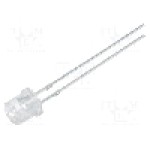 Dioda LED 5mm, roz, plat, 2.9...3.6V, OPTOSUPPLY - OSK5DK57E1A