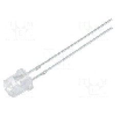 Dioda LED 5mm, roz, plat, 2.9...3.6V, OPTOSUPPLY - OSK5DK57E1A