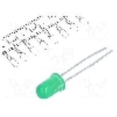 Dioda LED 5mm, verde, convex, 2.2...2.5V, KINGBRIGHT ELECTRONIC - L-53LGD-TNR2.54 Dioda LED 5mm, verde, convex, 2.2...2.5V, KINGBRIGHT ELECTRONIC - L-53LGD-TNR2.54